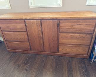 Solid Oak Dresser