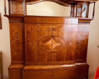Antique Biedermeier cabinet