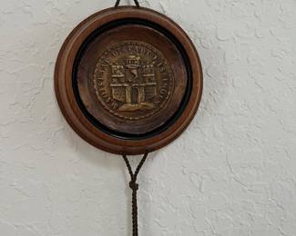 historical seal from Bad Kissingen, Germany.