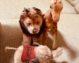 Vintage Steiff Circus Animals