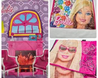 Barbie Shopper Tote Bags - Lot of Four