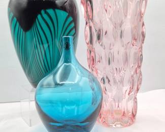 Decorative Glass Vase Variety