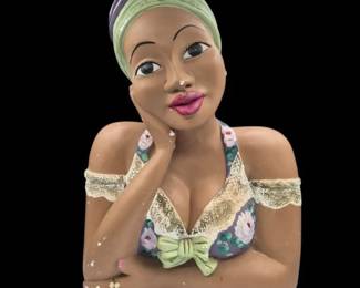 “Brazilian Beauty” Plaster Bust (Read)