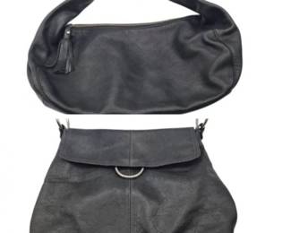 Alfani Black Leather Handbags