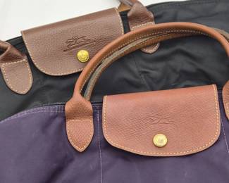 Longchamp Nylon Tote Bag Duo