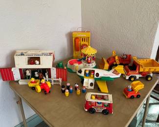 vintage Fisher Price toys 