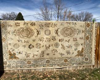 Large wool rug 