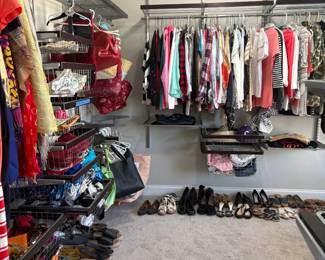 TONS of DESIGNER WOMEN's and MEN's CLOTHES