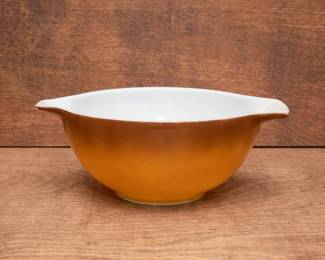  Pyrex Classic Golden Brown Fade Cinderella Mixing Bowl  #442 1-1/2 Quart