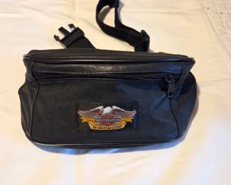 HarleyDavidson Leather Fanny Pack