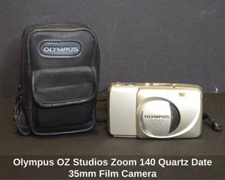 Olympus OZ Studios Zoom Quartz Date mm Film Camera