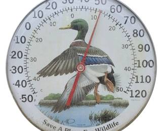 National Wildlife Federation Save A Place For Wildlife Mallard Duck Thermometer