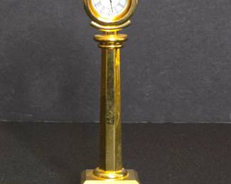Chass Miniature Grandfather Clock Style Table Clock