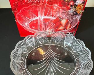 Studio Nova Crystal Christmas Tree Basket