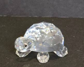 Swarovski Crystal Turtle Figurine