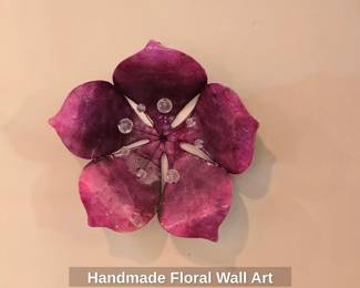 Handmade Floral Wall Art