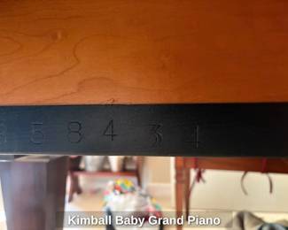 Kimball Baby Grand Piano sixth image