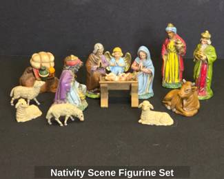 Nativity Scene Figurine Set