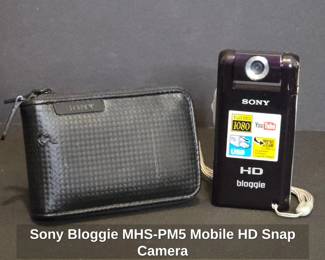 Sony Bloggie MHSPM Mobile HD Snap Camera