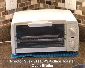 Proctor Silex PS Slice Toaster Oven Broiler