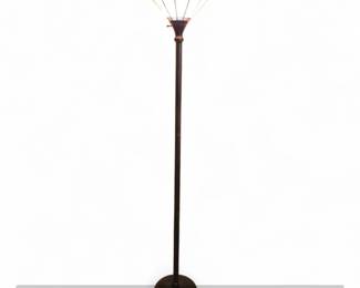 JONATHAN Y Peacock TiffanyStyle Floor Lamp