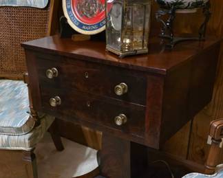 Mahogany Work Stand