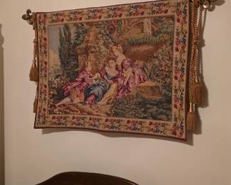 European wall tapestry 