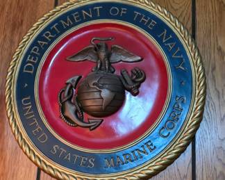 United States Marine Plaque