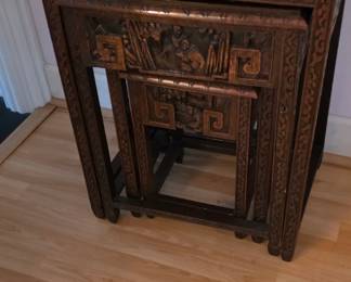 Chinese nesting tables