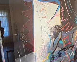 The Gentleman and The Lycanthrope Art Print by Mary Ann Scott second image