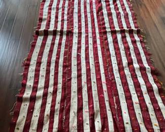 Vintage Striped Kilim Rug