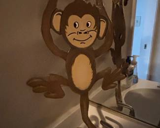 Vintage Monkey Figurine