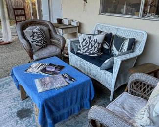 Wicker Patio Furniture Set