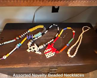 Assorted Novelty Beaded Necklaces