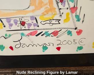 Nude Reclining Figure by Lamar second image