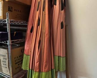 Watermelon Print Paper Parasols