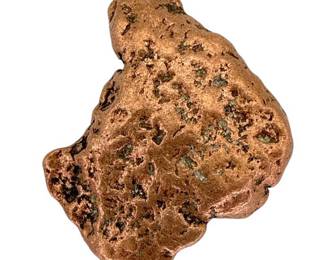 Natural Native Copper Nugget; Michigan - 3" Specimen

