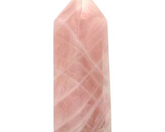 Rose Quartz Tower; 5.25"
