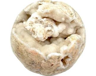Calcite Druzy Crystal Sphere - 4" Diameter
