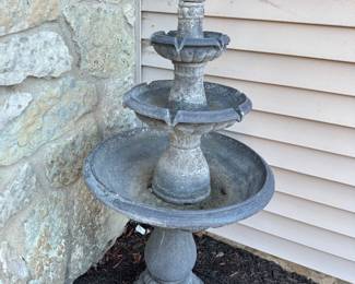 Garden fountain