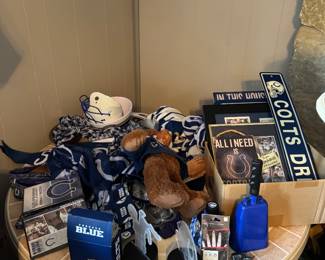 Colts memorabilia