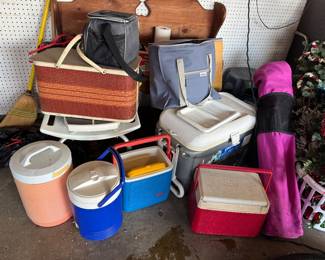 Coolers (many vintage)
