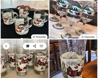 1990s Hardee’s Libby Winter glasses