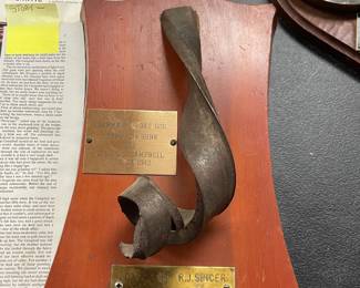 COAST GUARD SINKING OF U-BOAT LOT