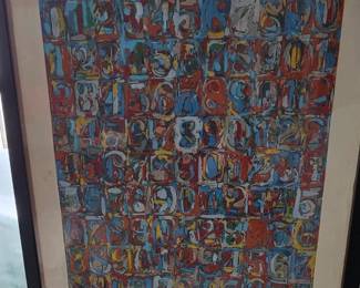 Jasper Johns.............Numbers