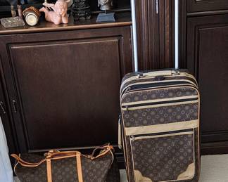 Louis Vuitton luggage