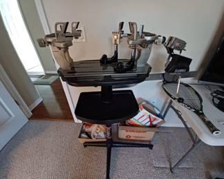 Gamma Tennis Racket retwining machine
