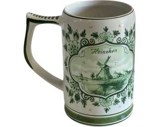 Beer Mug Delft Green