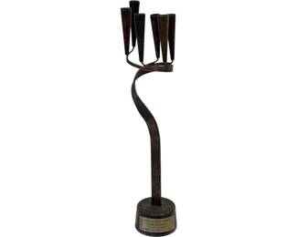 Holocaust Memorial Candelabra 