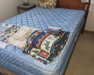 Full size bed & mattress
